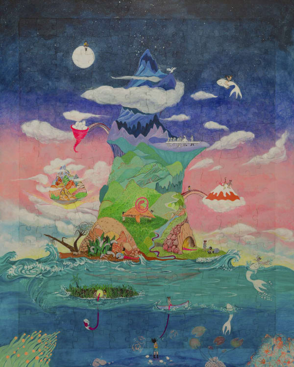 Shokoofeh Khoramroodi & Taba Fajrak, The Curious Case of a Very Long Tail, 2018