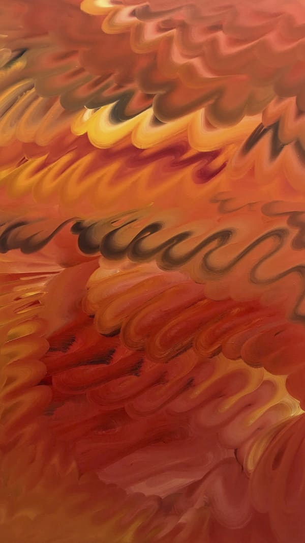 Orange Waves , 2021