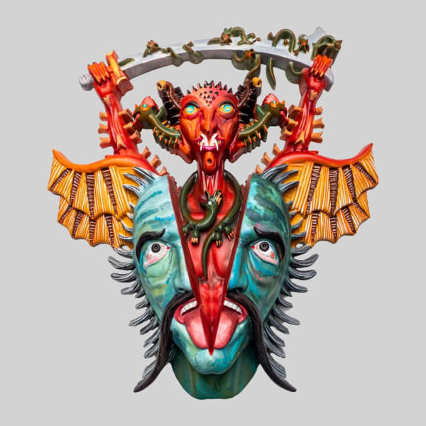 Ali Akbar Sadeghi, Mask No.5, 2022