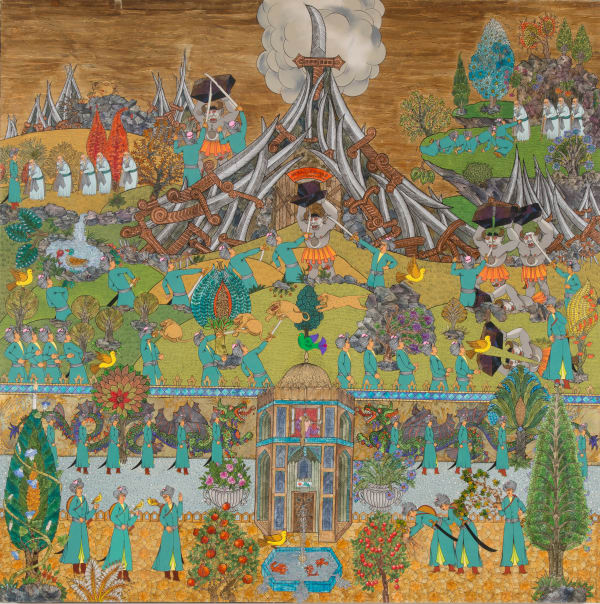 Ali Akbar Sadeghi, Melli Bank from "Retell" series, 1978-2015