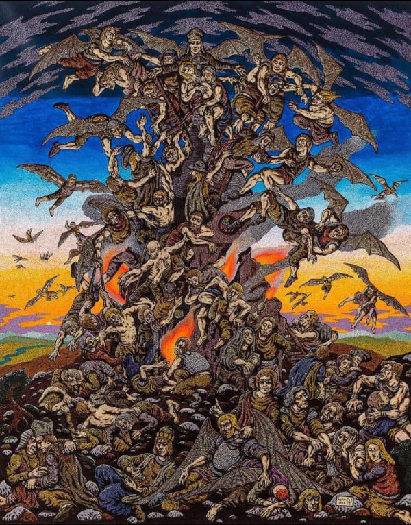 Amin Montazeri, The Fall, 2016