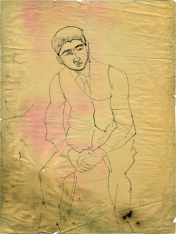 Renzo Lupo, Parviz Tanavoli, 1957