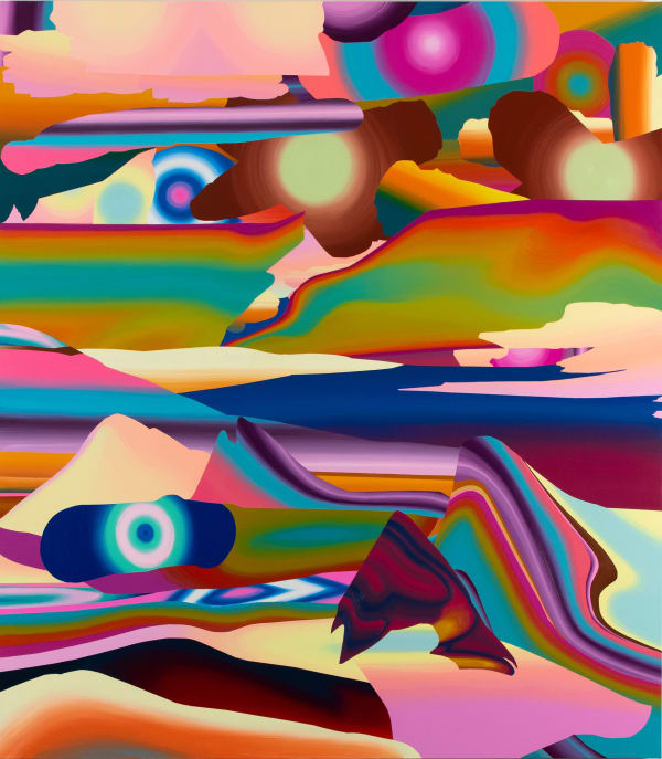 Yousha Bashir, Untitled from "Infinite Horizons" series, 2024