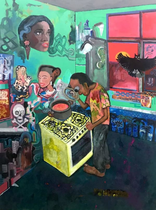 Sadra Baniasadi, The Kitchen, 2017