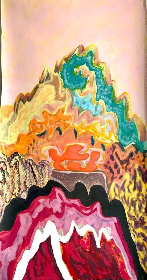 Sam Samiee, The Rocks: Crucifixion, 2019