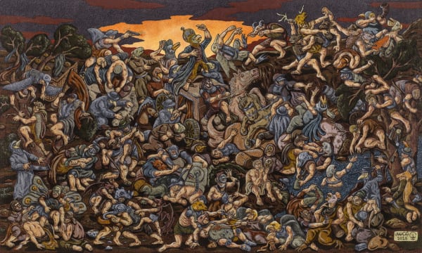 Amin Montazeri, War Carnival, 2015