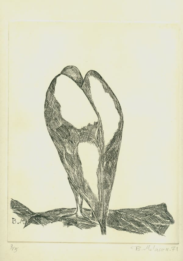 Bahman Mohassess, Eagle, 1971