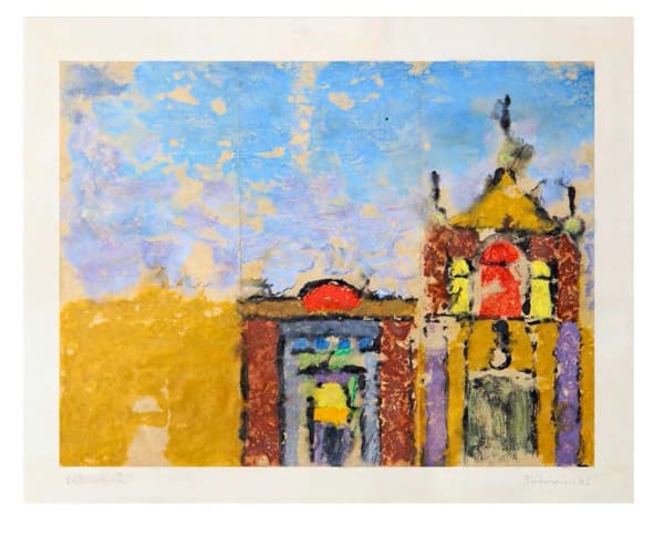 Manijeh Bahmanieh, Landscape, 1962
