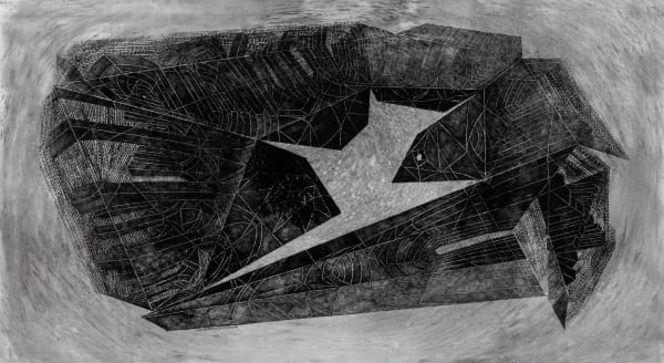 Atefeh Majidi Nezhad, Labyrinth 12 from " Revision. Atefeh's Labyrinth" series, 2022