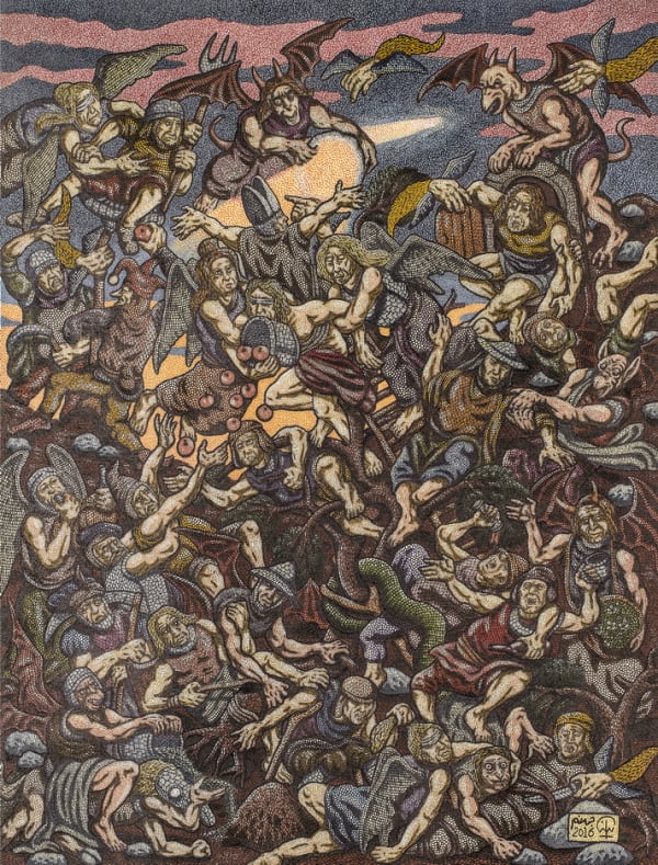 Amin Montazeri, Hell, 2016