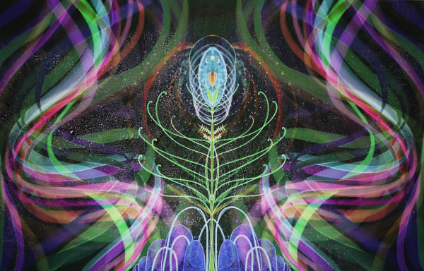 Christine Nguyen, Rebirth and Phases of A Tulip Star, 2021