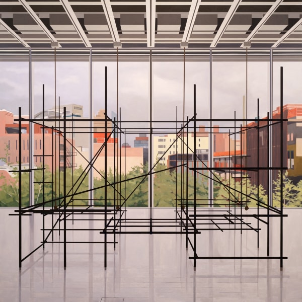 Sarah McKenzie, Cage (Whitney Museum with Brendan Fernandes), 2020