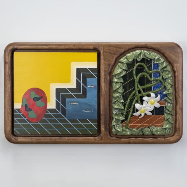 Gustav Hamilton, Constant Adventurer (KP Egg and double flower), 2022