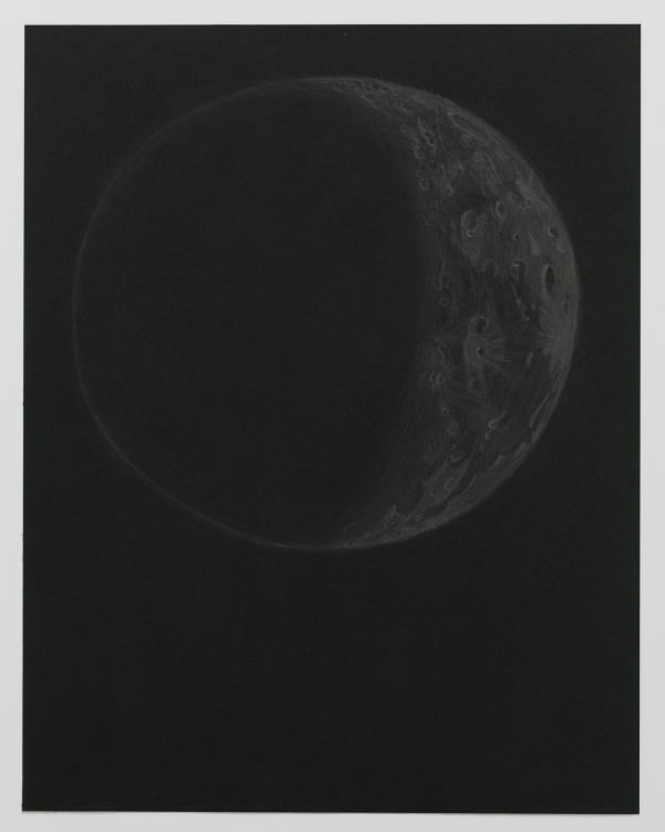 Gretchen Marie Schaefer, Waning Crescent from the Southern Hemisphere, 2025
