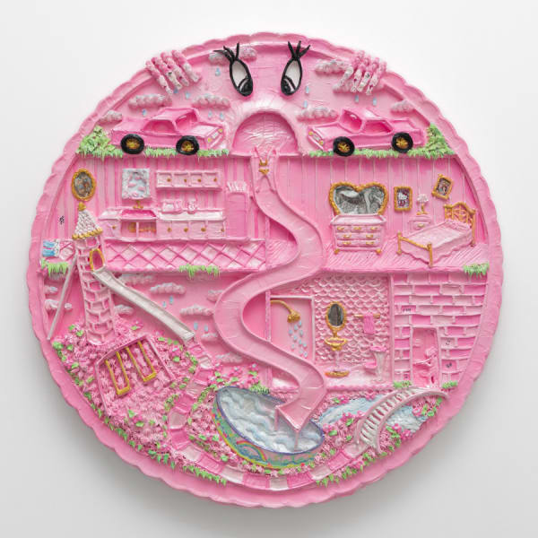Yvette Mayorga, Pool Party from the Surveillance Locket Series, 2023