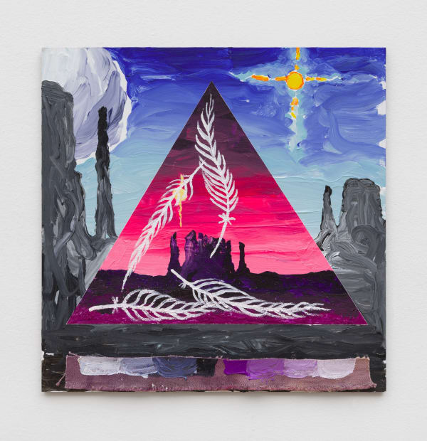 Esteban Cabeza de Baca, Triangles in Desert, 2024