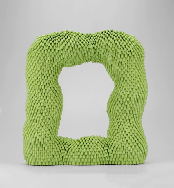 Linda Nguyen Lopez, Lime Loop Dust Furry, 2021