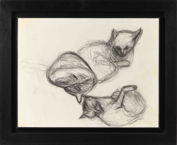 Diego GIACOMETTI, Chats, ca. 1983