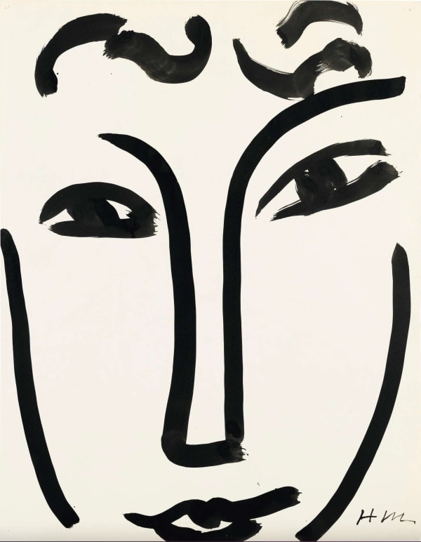 Henri MATISSE, *SOLD* Visage, 1952