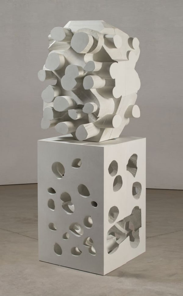 Mel Kendrick Clear Ideas (after Magritte), 2015 precast concrete 75 x 24 x 27 in (188.6 x 61 x 67.9 cm)