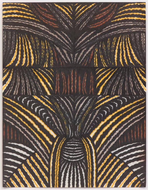 Ray Yoshida Untitled, c. 1972 felt-tipped colored pen on paper 11 x 8 1/2 in 27.9 x 21.6 cm