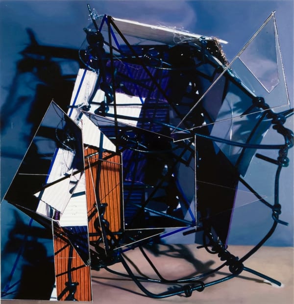 Neil Gall This Heat, 2009 oil on linen 41 x 39 3/8 in 104 x 100 cm