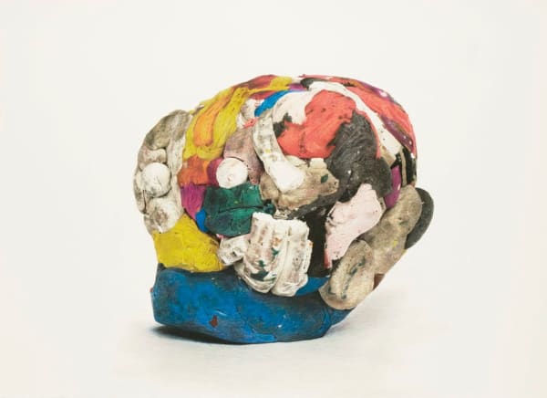 Neil Gall Atom Head, 2010 colored pencil on paper 26 1/2 x 36 1/2 inches 67.3 x 92.9 cm