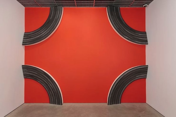 Blair Thurman Spokin’ 4”, 2010 acrylic on canvas dimensions variable