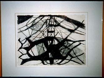 Terry Winters The Question of Speed, 1994 - 1995 graphite on paper 11 x 14 3/4 inches 27.5 x 37.5 cm