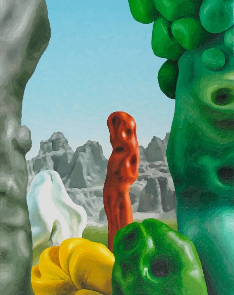 Alexander Ross Untitled, 2011 oil on paper mounted to board 24 x 19 in 61 x 48.3 cm