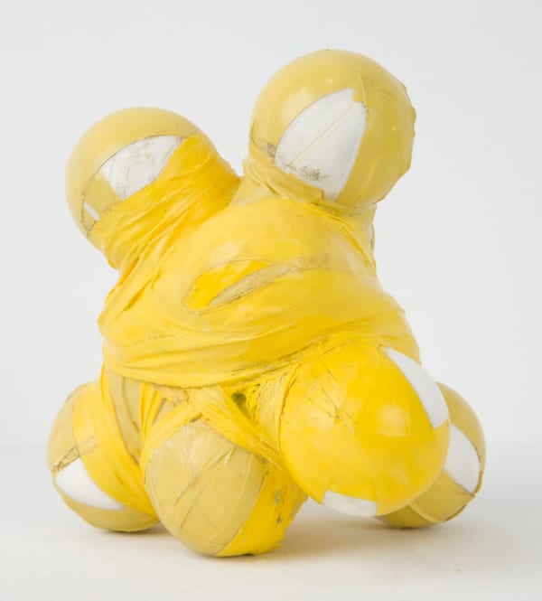 Neil Gall Unable to Separate Their Own Identities, 2008 acrylic on cast resin 4 1/2 x 4 1/2 x 3 1/2 inches 11.4 x 11.4 x 8.9 cm
