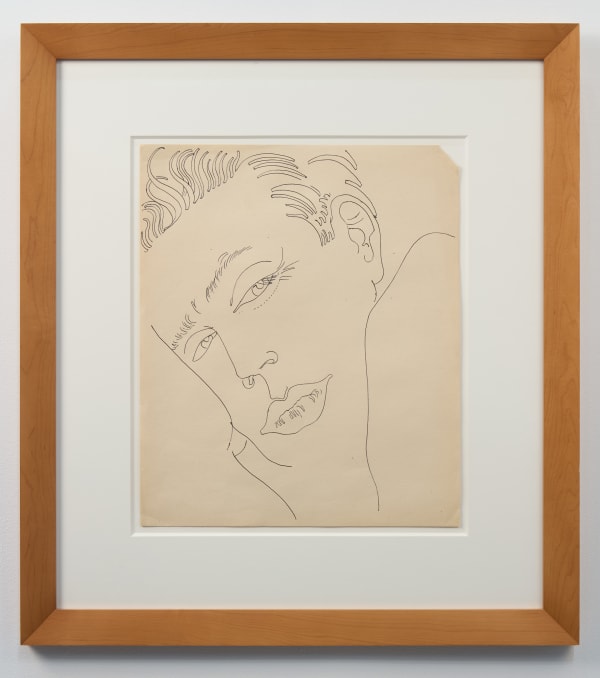 Andy Warhol, Unidentified Male, c. 1959