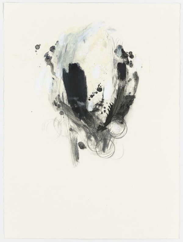 Wardell Milan In Memoriam II, 2015 graphite, charcoal, oil, oil pastel on paper 30 x 22 in (76.2 x 55.9 cm)