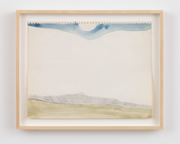 Richard Artschwager Watercolor Study #5, late 1950s watercolor on paper 11 x 14 in (27.9 x 35.6 cm) framed: 13 5/16 x 16 3/8 in (33.8 x 41.6 cm)