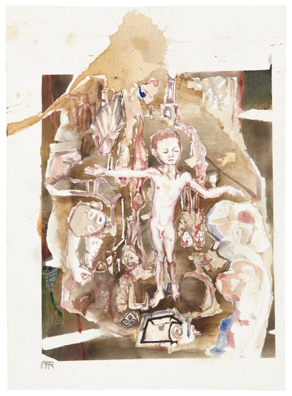 Erwin Pfrang, Kindertotengedenkbild (Children's Death Memorial Picture), 2020