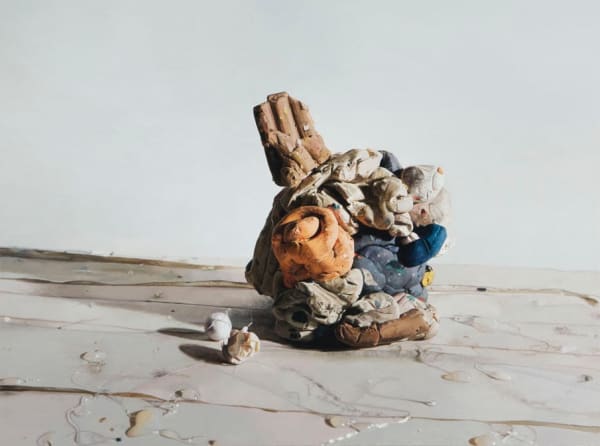 Neil Gall Encounter With Matter, 2010 oil on linen 26 x 35 inches 66 x 89 cm