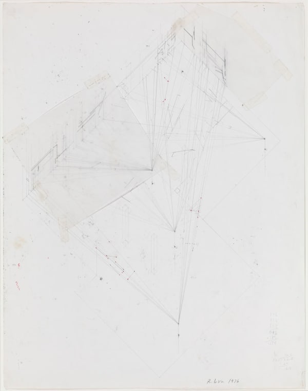 Barry Le Va, Installation for Rolf Ricke - Corrected Studies, 1976