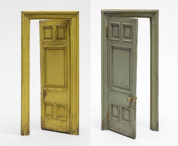 Gavin Turk, Small Door (Yellow & Green), 2013