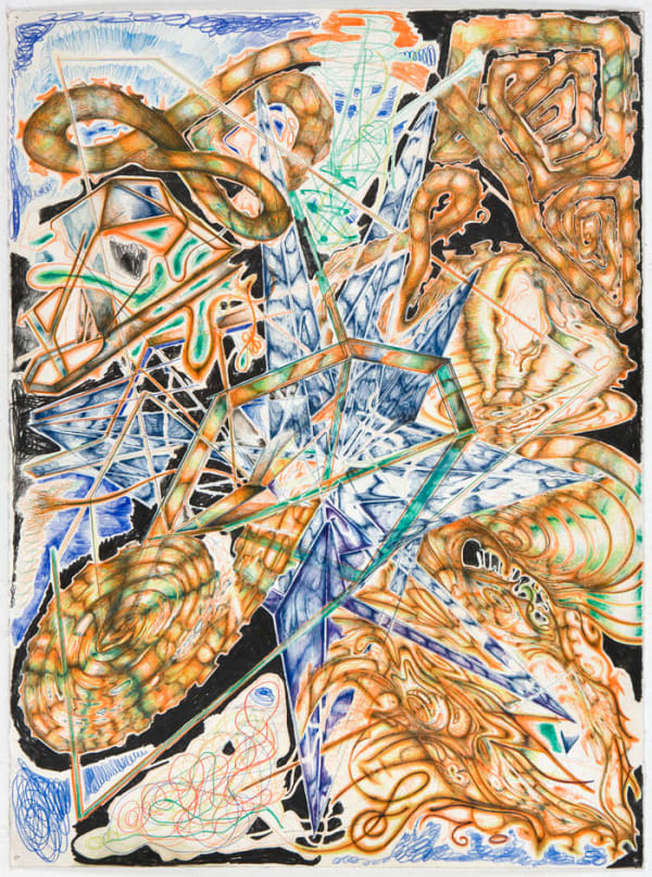 Steve DiBenedetto Untitled, 2010 colored pencil on paper 30 3/16 x 22 1/2 inches 76.7 x 57.2 cm