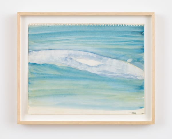 Richard Artschwager Watercolor Study #4, late 1950s watercolor on paper 11 x 14 in (27.9 x 35.6 cm) framed: 13 5/16 x 16 3/8 in (33.8 x 41.6 cm)