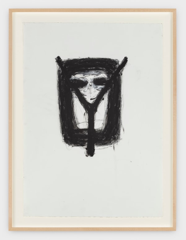 Susan Rothenberg Untitled, 1981 charcoal, flashe and graphite on paper 27 3/4 x 20 in (70.5 x 50.8 cm)