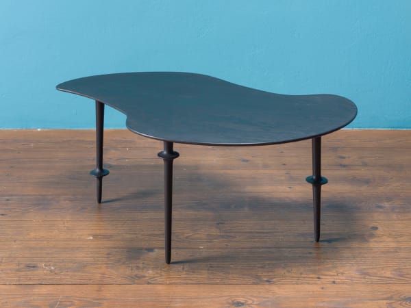 Jorinde Voigt About Stability Scope Nr. 6 Variation II, 2019 birch, whitewood, stain, and oil 14 1/8 x 36 5/8 x 21 5/8 in (36 x 93 x 55 cm)