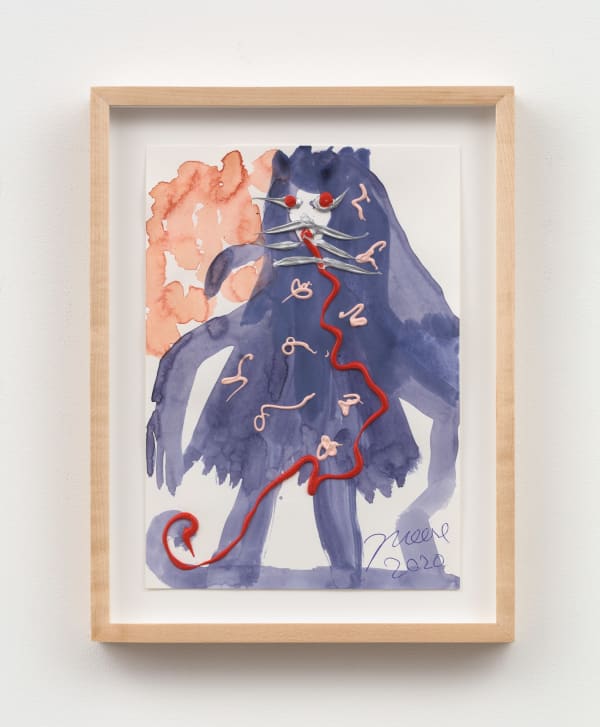 Jonathan Meese, DAS PHANTOM DJ OPER(Z) IM FLUNCHGRUND!, 2020