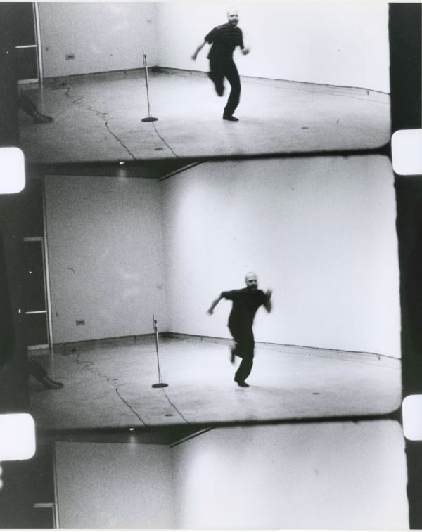Barry Le Va Velocity Piece (Impact Run – Energy Drain), 1969 each sheet: 16 x 20 in (40.6 x 50.8 cm) each framed: 21 1/4 x 21 1/4 in (54 x 54 cm)