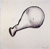 Richard Artschwager Untitled (Hot Water Bottle), 2003 charcoal on paper 25 x 25 inches