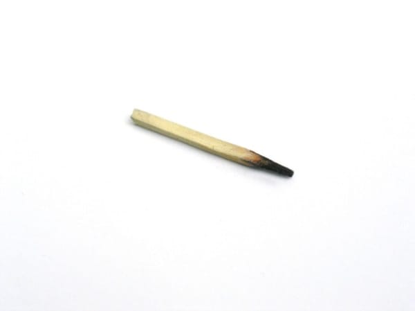 Gavin Turk Spent Match, 2005 painted bronze 1/16 x 1/16 x 1 3/16 in (.2 x .2 x 3 cm)