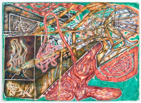 Steve DiBenedetto Untitled, 2010 colored pencil on paper 22 1/2 x 30 1/4 inches 52.1 x 76.8 cm