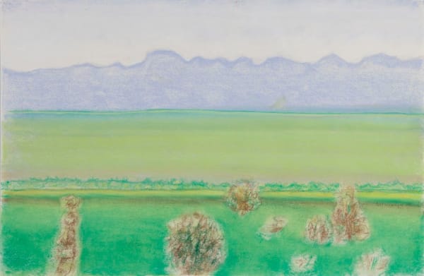 Richard Artschwager, Landscape with Blue Mountains, 2009