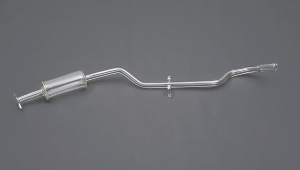 Gavin Turk Pipe Dream, 2013 blown glass on steel table 5 1/8 x 74 13/16 x 15 3/4 in (13 x 190 x 40 cm) table: 19 1/4 x 79 15/16 x 34 1/4 in (49 x 203 x 87 cm)