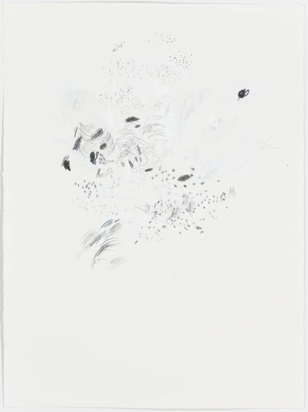 Wardell Milan In Memoriam III, 2015 graphite, charcoal, ink on paper 30 x 22 in (76.2 x 55.9 cm)